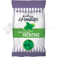 Les Douceurs d'Amelys Pastilles sans sucre menthe 80 g