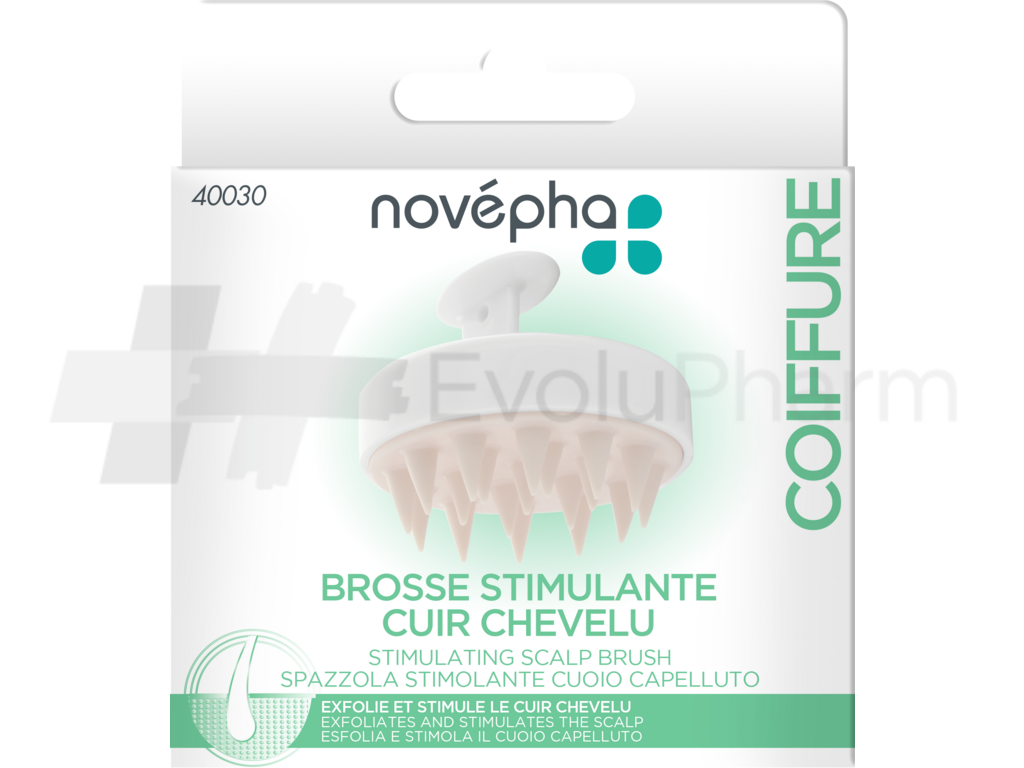 Brosse Scalp - Stimule le cuir chevelu