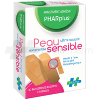 PHARplus® 30 Pansements peaux sensibles