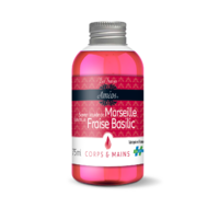 Améos® Savon liquide de Marseille Fraise Basilic 75 ml