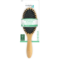 Novépha Brosse bois poils de sanglier