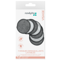 Novépha Disques démaquillants lavables