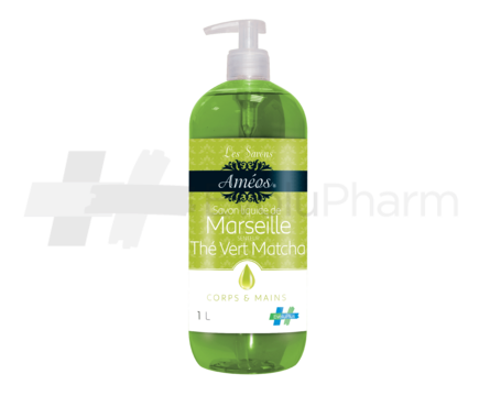 Améos® Savon liquide de Marseille Thé Vert 1 L