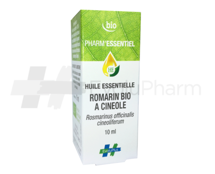 Pharm'Essentiel Huile Essentielle de Romarin à Cinéole Bio 10 ml