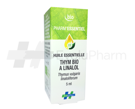 Pharm'Essentiel Huile Essentielle de Thym Linalol Bio 5 ml