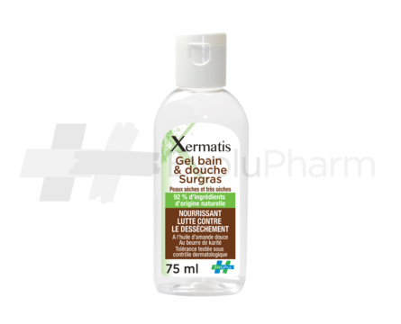 Xermatis Gel bain & douche surgras 75 ml