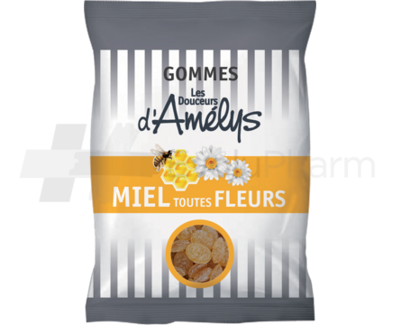 Les Douceurs d'Amelys Gommes miel toutes fleurs 100 g