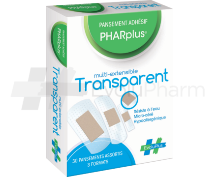 PHARplus® 30 Pansements transparents