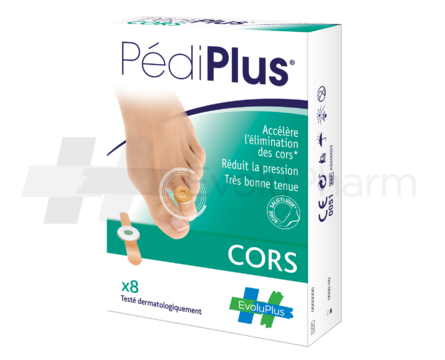PediPlus® Pansement cors x8