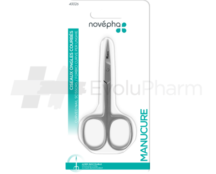 Novépha Ciseaux ongles courbes