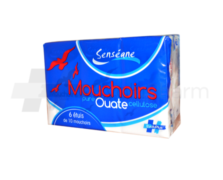 Senséane® Mouchoirs pocket nature