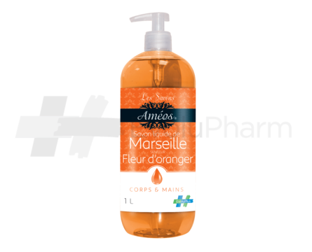 Améos® Savon liquide de Marseille Fleur d'Oranger 1 L