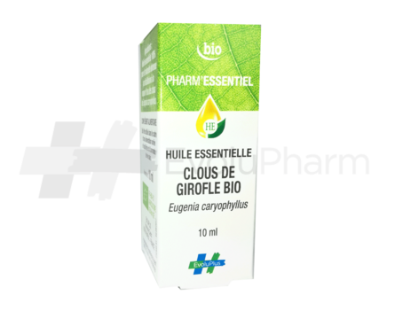 Pharm'Essentiel Huile Essentielle de Clou de Girofle Bio 10 ml