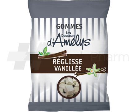 Les Douceurs d'Amelys Gommes réglisse vanillée 100 g