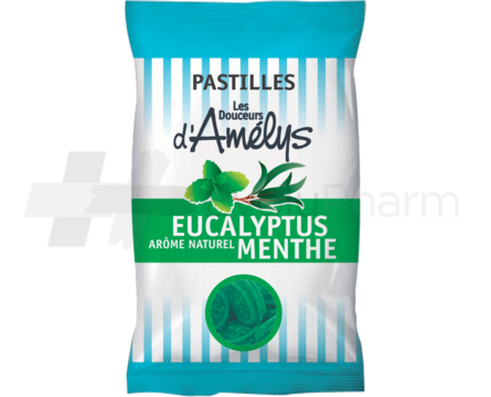 Les Douceurs d'Amelys Pastilles eucalyptus menthe 100 g