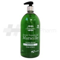 Améos® Savon liquide de Marseille Homme 1 L