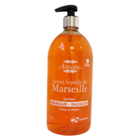 Améos® Savon liquide de Marseille Mangue Passion 1 L