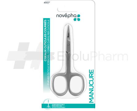 Novépha Ciseaux cuticules courbes