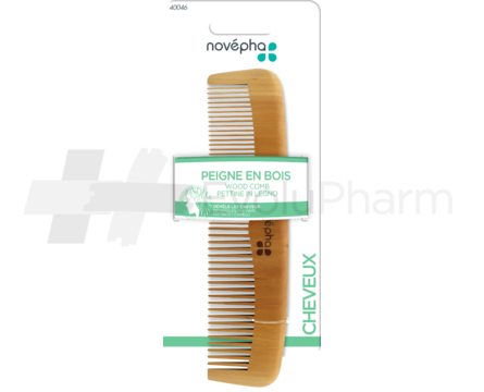 Novépha Peigne en bois