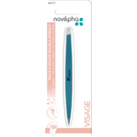 Novépha Pince à épiler double embout