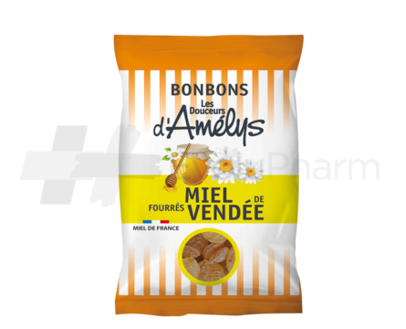 Les Douceurs d'Amelys Bonbons fourrés miel de Vendée 80 g