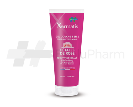 Xermatis® Gel douche Pétale de rose