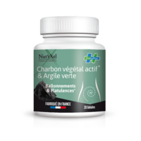 Nut'Exel Charbon actif & argile 30 gélules