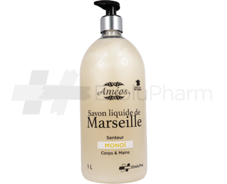 Améos® Savon liquide de Marseille Monoï 1 L